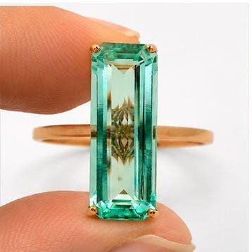 Zonder minimumprijs - Ring - 14 karaat Roségoud, 1,85 gram, Nieuw