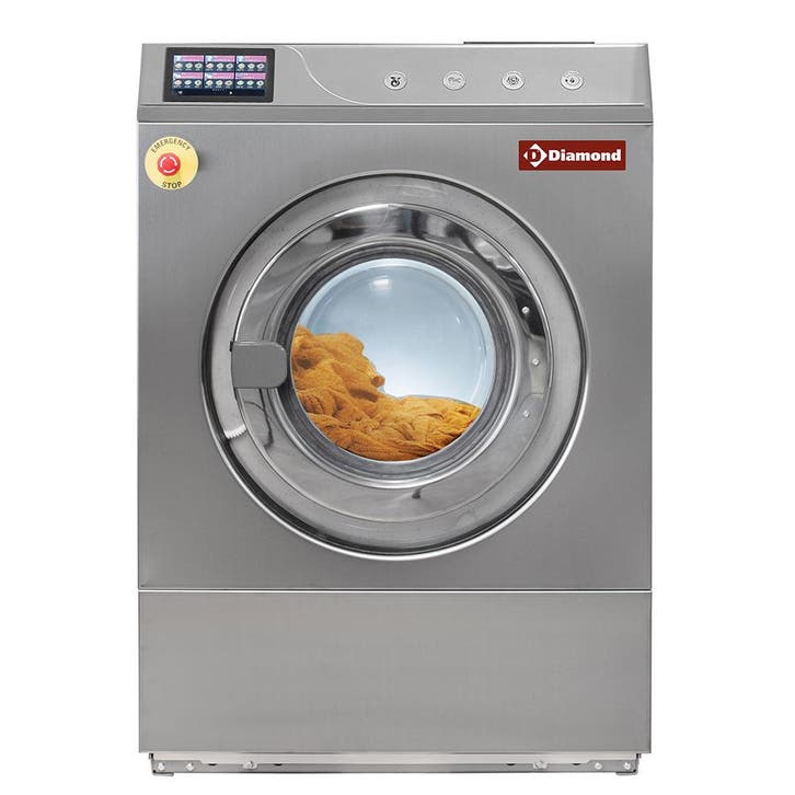 Wasmachine | Vloerbevestiging | RVS | 11kg | Touchscreen |, Articles professionnels, Horeca | Équipement de cuisine, Envoi