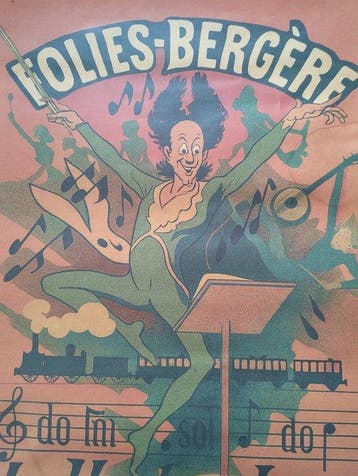 Jules Chéret - Folies - Bergère - Années 1970