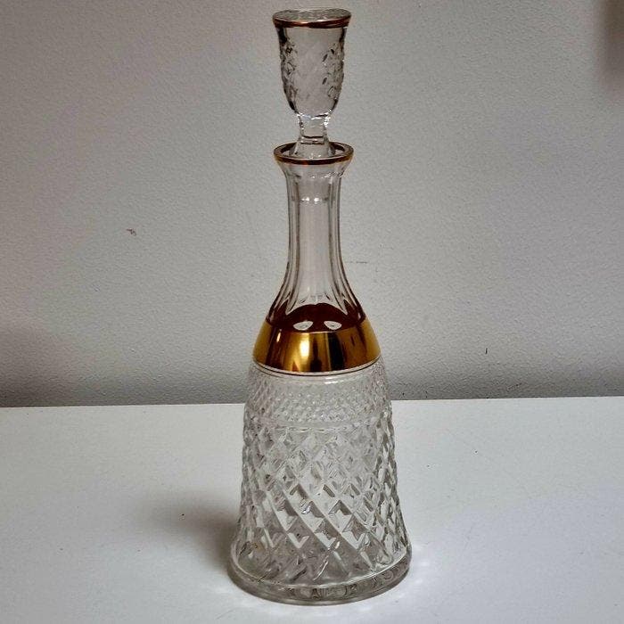 JOSEPHINENHÜTTE - Alexander Pfohl - Drankservies voor 6 (7), Antiek en Kunst, Antiek | Glaswerk en Kristal