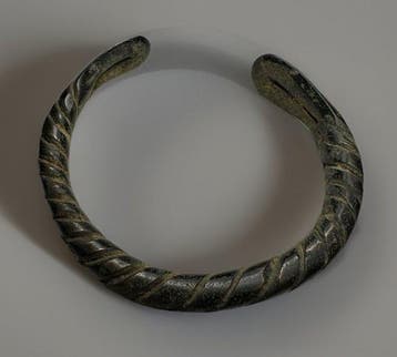 Âge du bronze ancien bracelet torsadé (bracelet) (Sans prix, Bijoux, Sacs & Beauté