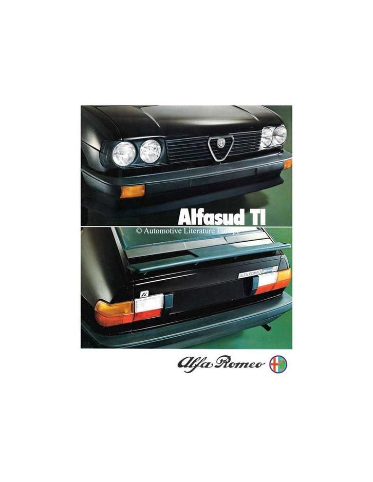 1980 ALFA ROMEO ALFASUD TI BROCHURE NEDERLANDS, Boeken, Auto's | Folders en Tijdschriften, Ophalen of Verzenden