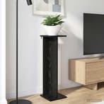 vidaXL Plantenstand 2 pcs Zwarte Eik 25 x 25,5 x 80,5 cm, Verzenden
