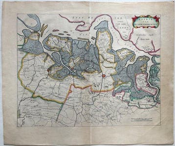 Pays-Bas - Zélande flamande; J.W. Blaeu, naar G. Coeck -, Nieuw