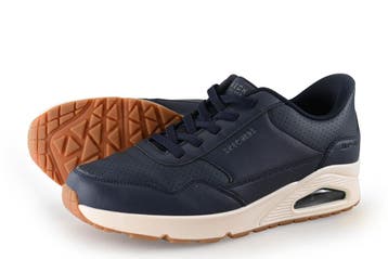 Skechers Sneakers in maat 44 Blauw, Zo goed als nieuw, Skechers, Sneakers, Verzenden