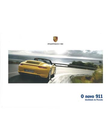 2014 PORSCHE 911 CARRERA HARDCOVER BROCHURE PORTUGEES, Ophalen of Verzenden
