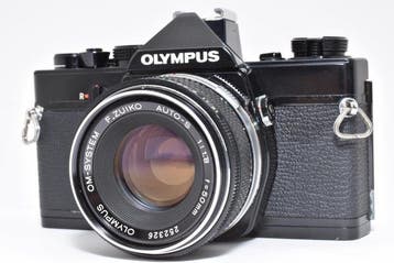 Olympus OM-1 black + F.Zuiko Auto-S 1.8/50mm | Appareil
