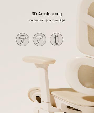 Ergonomische Bureaustoel -  Office Chair - Gamestoel - Volwa, Verzenden