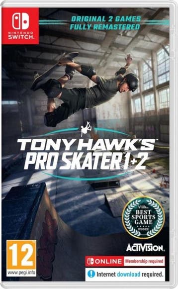 Tony Hawks Pro Skater 1+2 (Switch Games), Ophalen of Verzenden