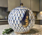 Lomonosov - S.Yakovleva - Théière - Cobalt Net - Porcelaine