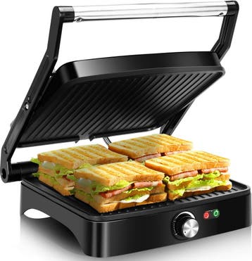 Tosti apparaat - Tosti ijzer - Contactgrill - Grill apparaat, Verzenden, Nieuw