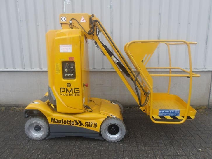 Haulotte Star 10 masthoogwerker , 2013 , 10m werkhoogte, Zakelijke goederen, Machines en Bouw | Kranen en Graafmachines, Hoogwerker