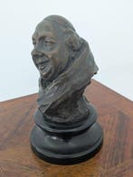 Sanvito - Sculpture, Volto di un papa - 18 cm - Bronze