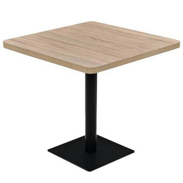 Table bistrot 80x80cm, seconde chance, design robuste et..., Jardin & Terrasse, Verzenden