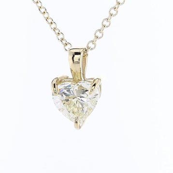 Zonder minimumprijs - Ketting met hanger - 14 karaat Geel