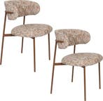 2dekans | Housecraft Living Claes Eetkamerstoelen Gemêleerd, Huis en Inrichting, Stoelen, Ophalen of Verzenden, Nieuw