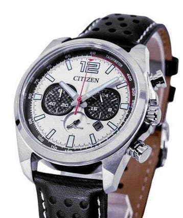 Citizen - NO RESERVE PRICE - Collezione SPORT Chrono Pelle