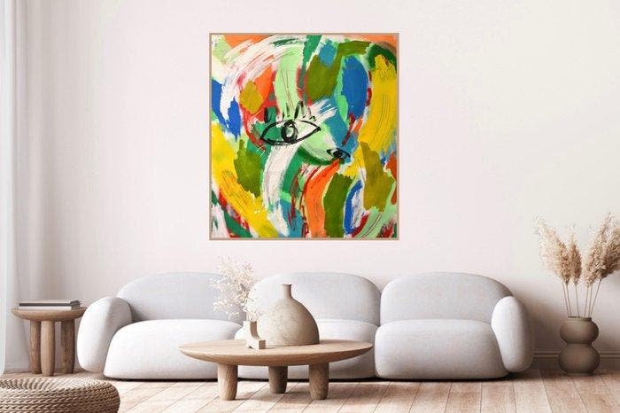 KromaTik - Y tú, ¿me ves? XL, Antiquités & Art, Art | Peinture | Moderne