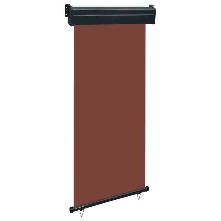 vidaXL Balkonscherm 105x250 cm bruin, Tuin en Terras, Parasols, Nieuw, Verzenden