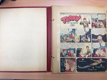 Terry and the Pirates - Scrapbook - 1 Album - 1945