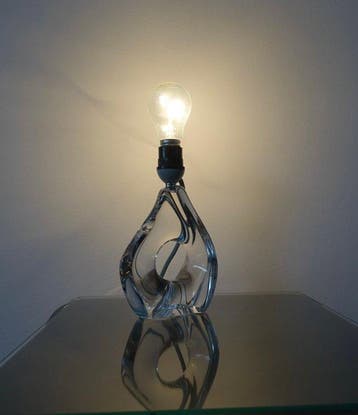 Daum France - Jean-Pierre Demarchi - Lampe - Lynx - Cristal