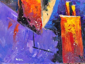 NOLAC - Tableau original de NOLAC au couteau 2026