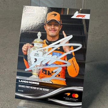 Mclaren - Topps Now - Secures First Victory of the Season