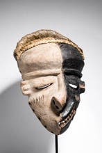 Mbangus epileptisch masker - Pende - DR Congo, Antiek en Kunst
