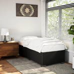 vidaXL Bedframe kunstleer zwart 80x200 cm, Huis en Inrichting, Slaapkamer | Bedden, Verzenden, Nieuw