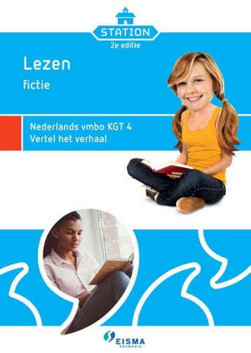 Station Nederlands vmbo KGT 4 vertel het verhaal, Boeken, Schoolboeken, Verzenden, Zo goed als nieuw, Eisma Edumedia