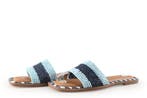 Tamaris Slippers in maat 41 Blauw, Zo goed als nieuw, Slippers, Tamaris, Verzenden