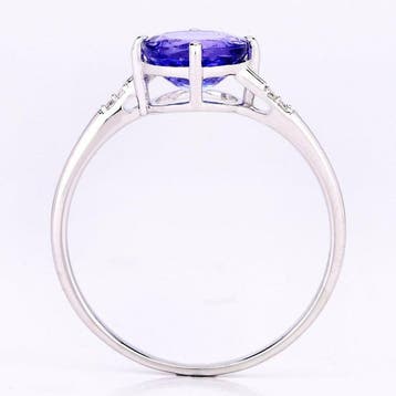 Zonder minimumprijs - Ring - 14 karaat Witgoud - 1.45ct. tw., Nieuw
