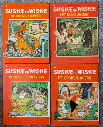 Suske en Wiske 67 t/m 141 - opeenvolgende reeks SC - 75