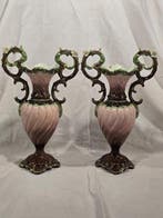 Balustervaas (2) - Aardewerk - 2 vazen van Julius Dressl, Antiek en Kunst, Antiek | Glaswerk en Kristal