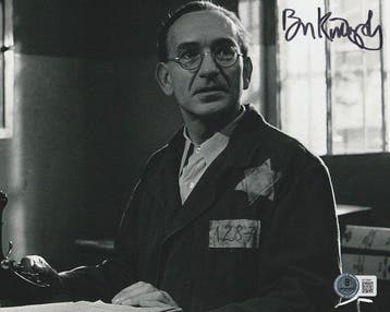 Schindlers List - Signed by Ben Kingsley (Itzhak Stern), Nieuw
