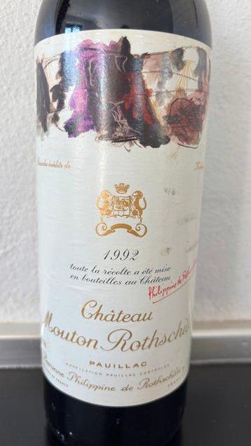 1992 Château Mouton Rothschild - Pauillac 1er Grand Cru