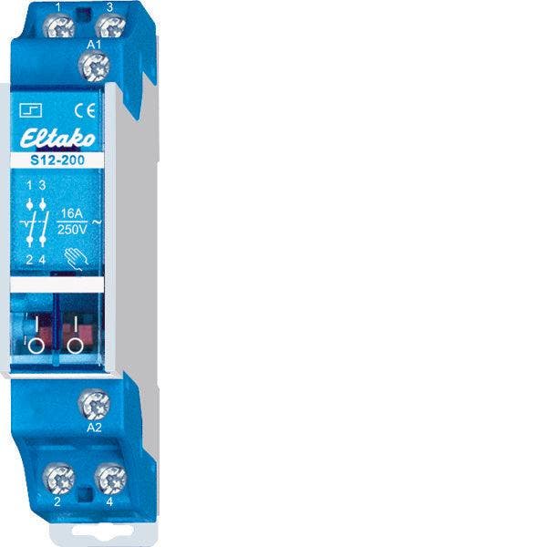 Eltako S12 Bistabiel Relais - 21200020, Doe-het-zelf en Bouw, Elektriciteit en Kabels, Verzenden
