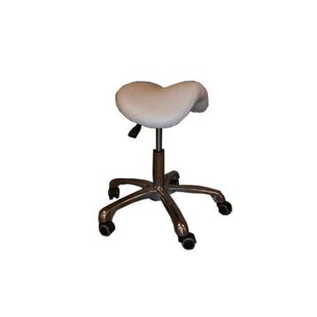 Tabouret Zadelzit Octolux Mercie Wit - Ergonomische Ponyz..., Verzenden, Nieuw, Overige typen