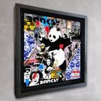 Stéphanie Godann - Banksy Porcelain Fusion, Antiquités & Art