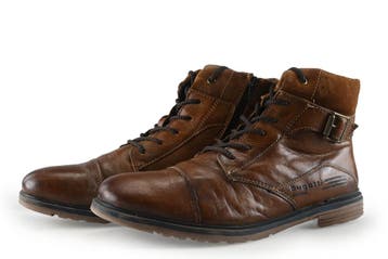 Bugatti Biker boots in maat 45 Cognac, Kleding | Heren, Bugatti, Overige kleuren, Verzenden, Boots