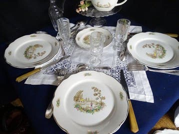 Sarreguemines - Service de table pour le dîner (43) -