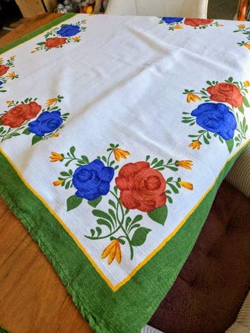 Villeroy & Boch - „Bauernblume“ – Vintage Textil-Set, Antiek en Kunst
