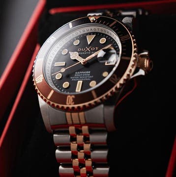 Duxot - Automatic - 24 Jewels - Gold - Sapphire - Diver -, Nieuw
