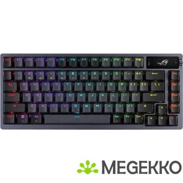Asus ROG Azoth Draadloos Zwart, Computers en Software, Verzenden, Nieuw
