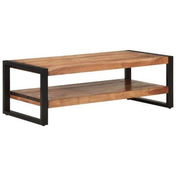 Acacia Salontafel 120cm | Retour Deal | Nu 35% korting!, Verzenden
