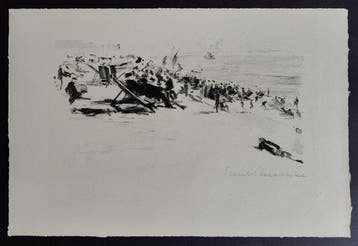 Paul Paeschke (1875–1943) - Am Strand