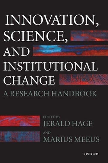 Innovation, Science, And Institutional Change 9780199299195, Verzenden, Zo goed als nieuw, Hage