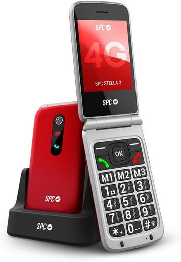 SPC 4G Klaptelefoon | Tweede kansje | OP = OP, Telecommunicatie, Verzenden, Zo goed als nieuw, Inklapmodel