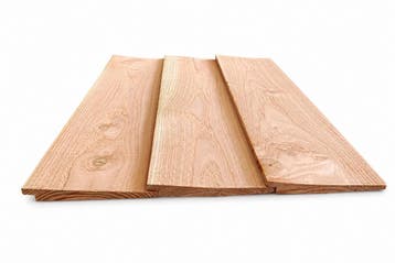 Douglas Zweeds Rabat | Blank | Zwart | Potdeksel | Tuinhout, Ophalen of Verzenden, Planken