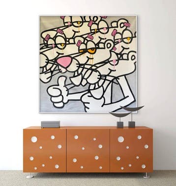 Freda People - Pink Panther XL, Antiquités & Art